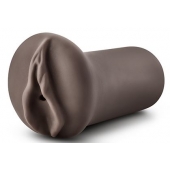 Коричневый мастубратор-вагина Nicole s Kitty - Blush Novelties - в Балашихе купить с доставкой