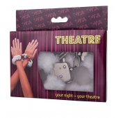 Наручники с белой меховой опушкой - ToyFa - купить с доставкой в Балашихе