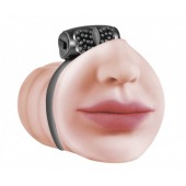 Мастурбатор-ротик с виброкольцом Satisfaction Beloved - Lola Games - в Балашихе купить с доставкой