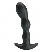 Черный анальный стимулятор простаты с вибрацией Special Anal Massager - 14,5 см. - Baile - в Балашихе купить с доставкой