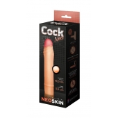Телесная насадка-удлинитель из неоскин - 19,5 см. - LOVETOY (А-Полимер) - в Балашихе купить с доставкой