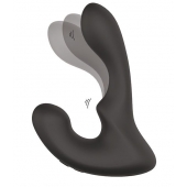Чёрный массажер простаты с 2 моторами BOOTY ROCKER - Dream Toys - в Балашихе купить с доставкой