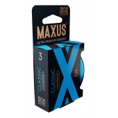Классические презервативы в железном кейсе MAXUS Classic - 3 шт. - Maxus - купить с доставкой в Балашихе
