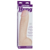 Огромная насадка-реалистик Vac-U-Lock Realistic Hung - 31,7 см. - Doc Johnson - купить с доставкой в Балашихе