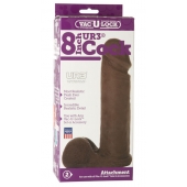 Насадка-реалистик Vac-U-Lock 8  ULTRASKYN Cock - 20,6 см. - Doc Johnson - купить с доставкой в Балашихе