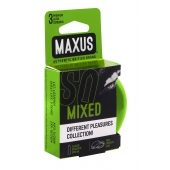 Презервативы в железном кейсе MAXUS Mixed - 3 шт. - Maxus - купить с доставкой в Балашихе