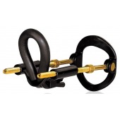 Черный экстендер-растяжитель пениса - Sex Expert - в Балашихе купить с доставкой