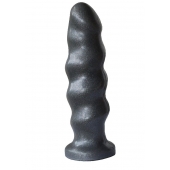 Черная насадка на трусики харнесс Platinum - 16 см. - LOVETOY (А-Полимер) - купить с доставкой в Балашихе