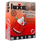 Презерватив LUXE Maxima  Французский связной  - 1 шт. - Luxe - купить с доставкой в Балашихе