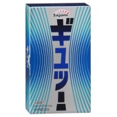 Презервативы Sagami 6 FIT V с волнообразной текстурой - 12 шт. - Sagami - купить с доставкой в Балашихе