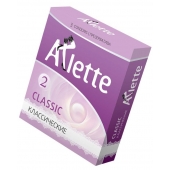 Классические презервативы Arlette Classic - 3 шт. - Arlette - купить с доставкой в Балашихе