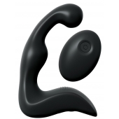 Черный вибромассажер простаты с пультом ДУ Control P-Spot Pro - Pipedream - в Балашихе купить с доставкой