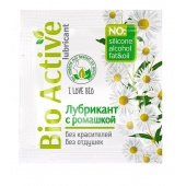 Пробник лубриканта на водной основе Bio Active - 3 гр. - Биоритм - купить с доставкой в Балашихе