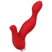Красный силиконовый вибростимулятор простаты Proman - 12,5 см. - ToyFa - в Балашихе купить с доставкой