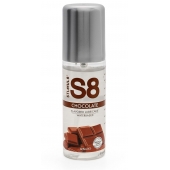 Смазка на водной основе S8 Flavored Lube со вкусом шоколада - 125 мл. - Stimul8 - купить с доставкой в Балашихе