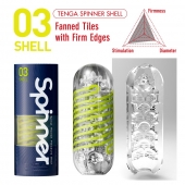 Мастурбатор SPINNER Shell - Tenga - в Балашихе купить с доставкой