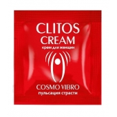 Пробник возбуждающего крема для женщин Clitos Cream - 1,5 гр. - Биоритм - купить с доставкой в Балашихе