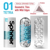 Мастурбатор SPINNER Tetra - Tenga - в Балашихе купить с доставкой