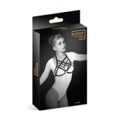 Черная упряжь на грудь Clara - Bijoux Pour Toi - купить с доставкой в Балашихе