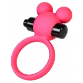 Розовое виброкольцо на пенис A-Toys - A-toys - в Балашихе купить с доставкой