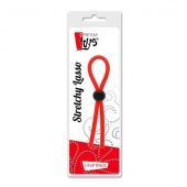 Красное эрекционное лассо с одной бусинкой-утяжкой STRETCHY THICK LASSO - Dream Toys - в Балашихе купить с доставкой