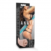 Телесный мастурбатор-ротик Angie - Blush Novelties - в Балашихе купить с доставкой