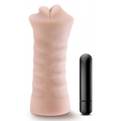Телесный мастурбатор-ротик Angie - Blush Novelties - в Балашихе купить с доставкой