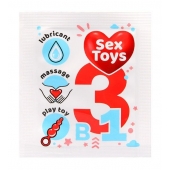 Гель-лубрикант на водной основе Sex Toys - 4 гр. - Биоритм - купить с доставкой в Балашихе