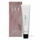 Лубрикант на водной основе Slow Sex Anal Play Gel - 30 мл. - Bijoux Indiscrets - купить с доставкой в Балашихе