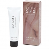 Лубрикант на водной основе Slow Sex Anal Play Gel - 30 мл. - Bijoux Indiscrets - купить с доставкой в Балашихе