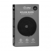 Черная веревка для бондажа Easytoys Bondage Rope - 5 м. - Easy toys - купить с доставкой в Балашихе
