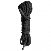 Черная веревка для бондажа Easytoys Bondage Rope - 5 м. - Easy toys - купить с доставкой в Балашихе