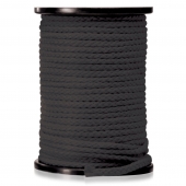 Черная веревка для связывания Bondage Rope - 60,9 м. - Pipedream - купить с доставкой в Балашихе