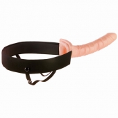 Мужской полый страпон 10  Hollow Strap-On - 24 см. - Pipedream - купить с доставкой в Балашихе