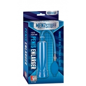 Синяя вакуумная помпа MENZSTUFF PENIS ENLARGER - Dream Toys - в Балашихе купить с доставкой