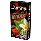 Ароматизированные презервативы DOMINO  Ароматный микс  - 6 шт. - Domino - купить с доставкой в Балашихе