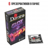 Ароматизированные презервативы DOMINO  Фруктовый слот  - 6 шт. - Domino - купить с доставкой в Балашихе
