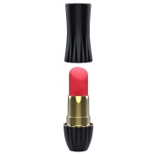 Клиторальный стимулятор-помада LIPSTICK - 9,3 см. - Dream Toys - купить с доставкой в Балашихе