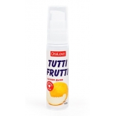 Гель-смазка Tutti-frutti со вкусом сочной дыни - 30 гр. - Биоритм - купить с доставкой в Балашихе