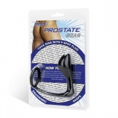 Стимулятор простаты с фиксацией эрекционным кольцом Prostate Gear - BlueLine - в Балашихе купить с доставкой