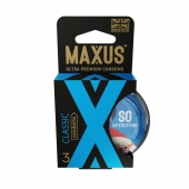 Классические презервативы в пластиковом кейсе MAXUS Classic - 3 шт. - Maxus - купить с доставкой в Балашихе