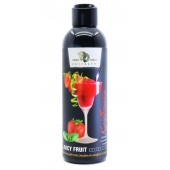 Интимный гель-смазка JUICY FRUIT с ароматом клубники - 200 мл. - БиоМед - купить с доставкой в Балашихе