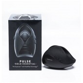 Черный инновационный мужской вибратор PULSE SOLO ESSENTIAL - Hot Octopuss - в Балашихе купить с доставкой