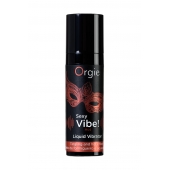 Разогревающий гель для массажа ORGIE Sexy Vibe Hot с эффектом вибрации - 15 мл. - ORGIE - купить с доставкой в Балашихе