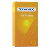 Текстурированные презервативы Torex  Ребристые  - 12 шт. - Torex - купить с доставкой в Балашихе