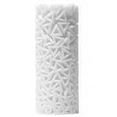 Белый 3D мастурбатор PILE - Tenga - в Балашихе купить с доставкой