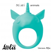 Зеленое эрекционное кольцо Unicorn Alfie - Lola Games - в Балашихе купить с доставкой