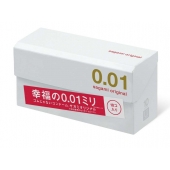 Супер тонкие презервативы Sagami Original 0.01 - 10 шт. - Sagami - купить с доставкой в Балашихе