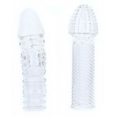 Комплект из 2 прозрачных насадок на пенис PENIS EXTENDER PACK - Dream Toys - в Балашихе купить с доставкой