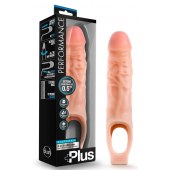 Телесный реалистичный фаллоудлинитель 9 Inch Silicone Cock Sheath Penis Extender - 22,86 см. - Blush Novelties - в Балашихе купить с доставкой
